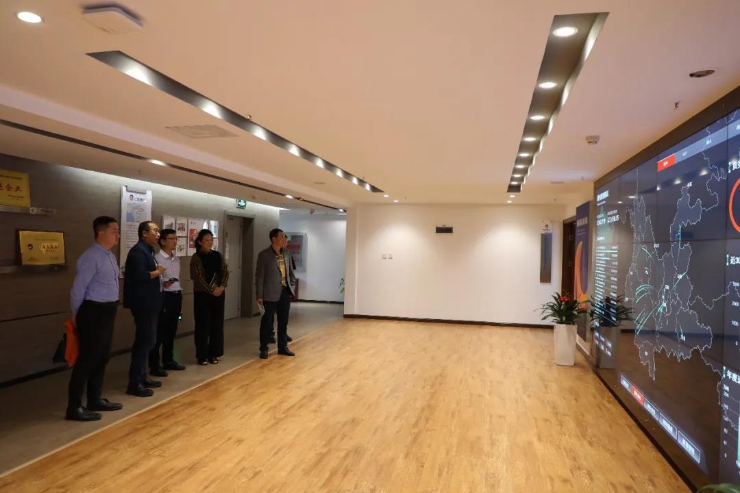 云南省貿促會貿易投資促進部蒞臨公司調研