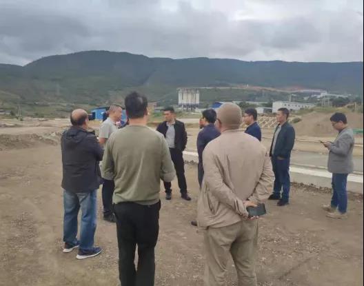 大保鐵路貨源調研組蒞臨公司指導工作