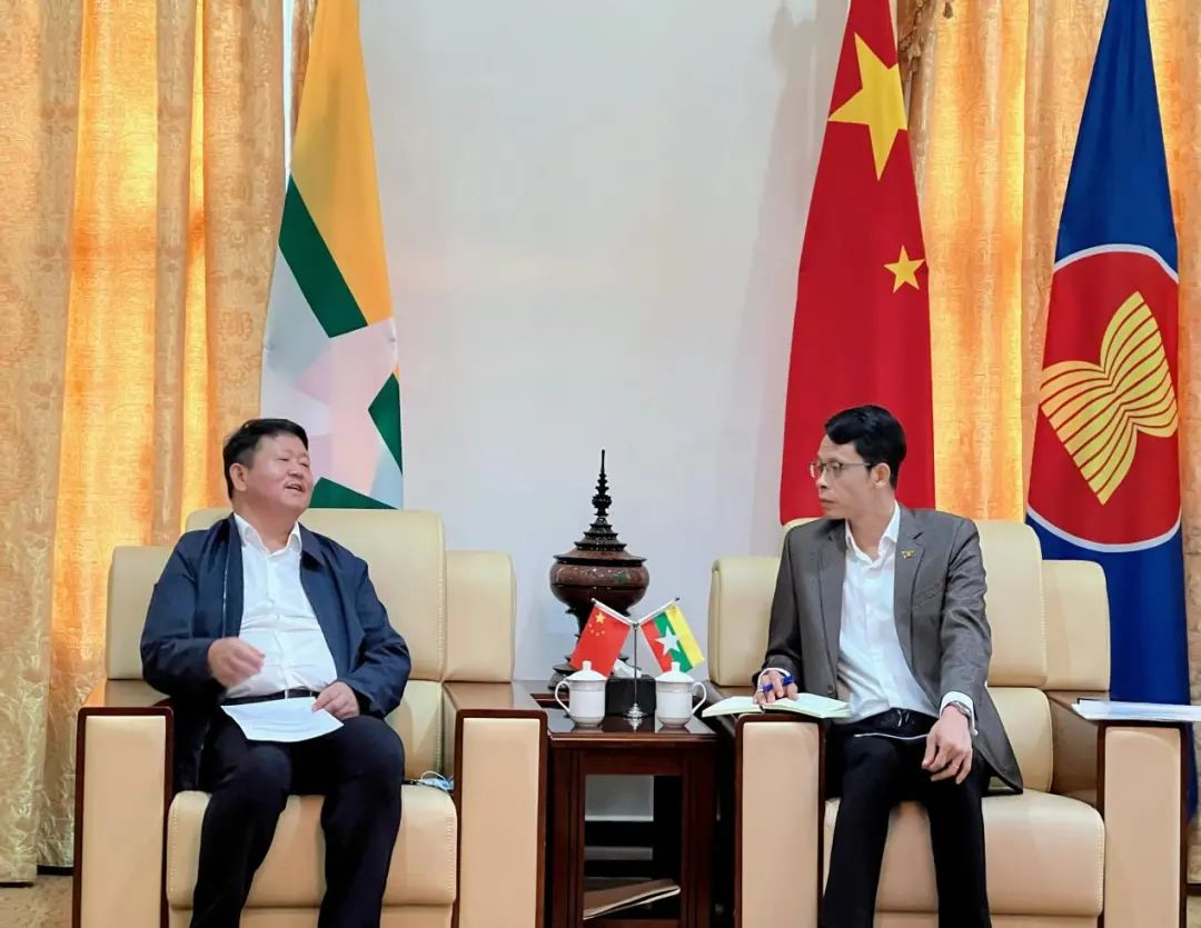 瑞和錦程董事長一行拜訪緬甸總領(lǐng)事吳多達(dá)昂